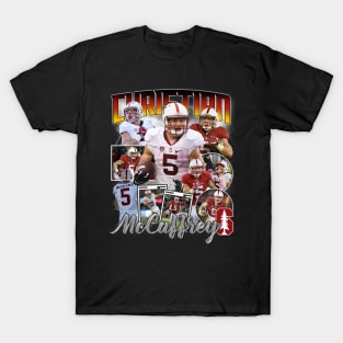 VINTAGE FOOTBALL 90S CHRISTIAN MCCAFFERY BOOTLEG T-Shirt